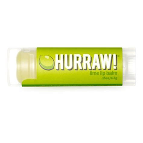 Hurraw! Balm, Lip Balm, Lime, .15 oz (4.3 g) - iHerb.com