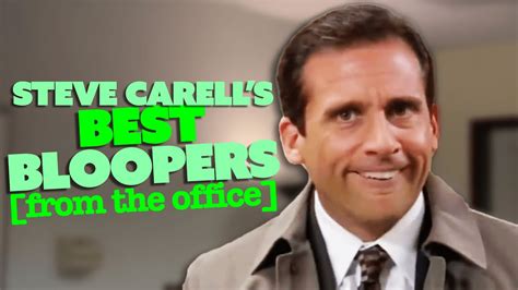 Steve Carell's Best Bloopers from The Office US | Comedy Bites - YouTube