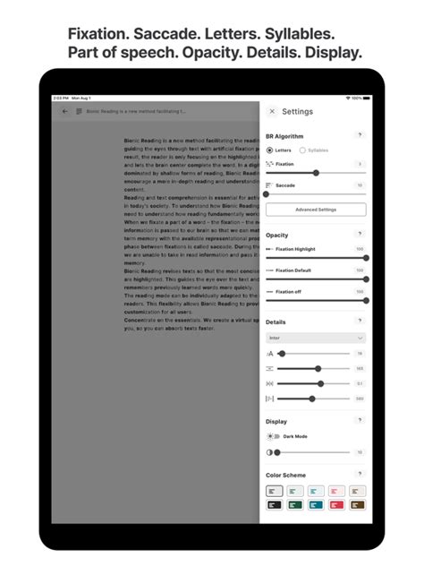 Bionic Reading® - App voor iPhone, iPad en iPod touch - AppWereld