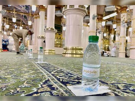 Over 2.2M litres of Zamzam water distributed at Prophet's Mosque