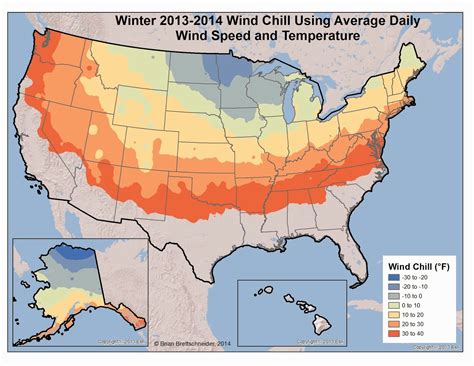 Deep Cold: Alaska Weather & Climate: Wind Chill Climatology