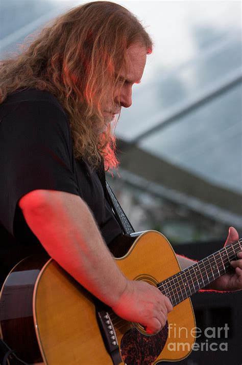 Warren Haynes Acoustic Photograph by J Bloomrosen - Fine Art America