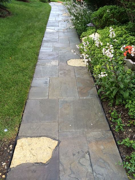 Beautiful Natural Stone Paver Walkway for Your Garden