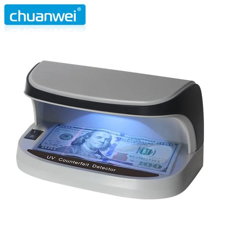 Al-09 Fake Money Detector Machine UV Lamp Detector Money Micro-Print ...