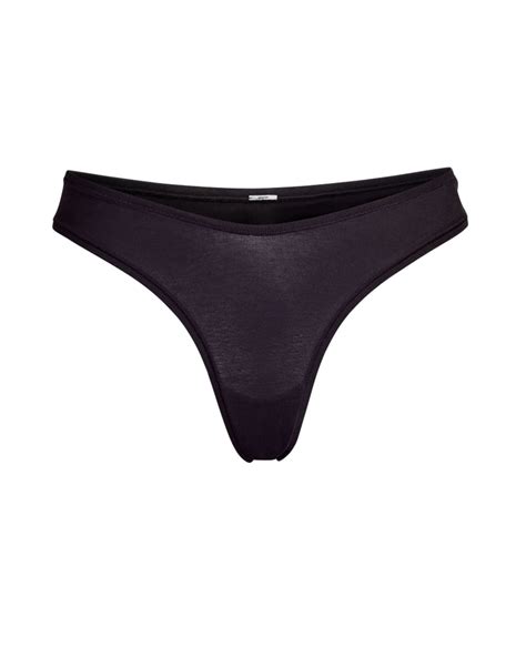 Skims Cotton Dipped Thong in Soot | Kim Kardashian Launches SKIMS ...