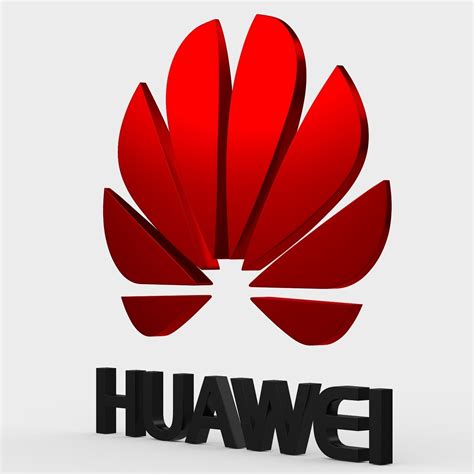 trend huawei logo 3D | CGTrader