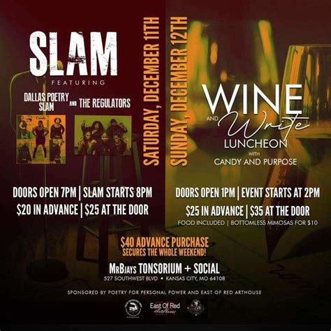 POETRY SLAM – Crossroads Arts District