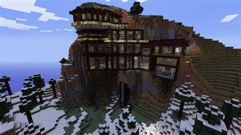 Mountain Mansion/House Minecraft Map | Minecraft houses, Minecraft mountain house, Minecraft mansion