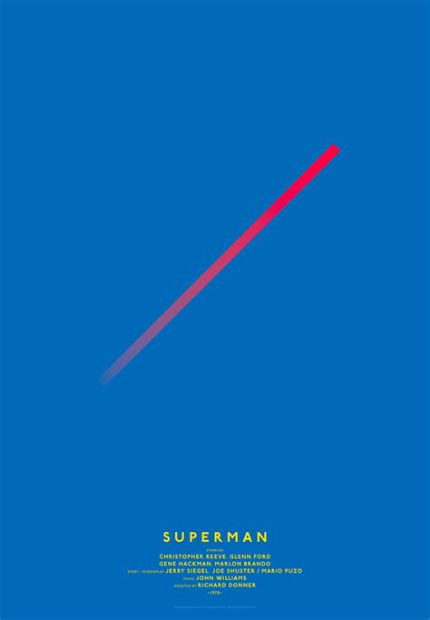 Very Minimalist Movie Posters