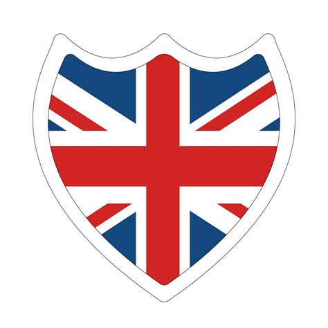 United Kingdom flag shape. Flag of UK in design shape 24537505 Vector Art at Vecteezy