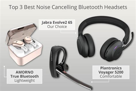 6 Best Noise Cancelling Bluetooth Headsets in 2024