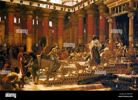 Queen of sheba painting hi-res stock photography and images - Alamy