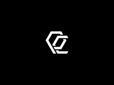 Letter PC Gaming Concept Logo