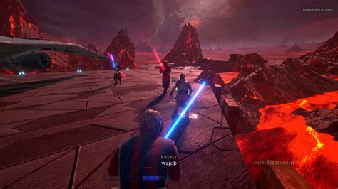 The Star Wars mod for Mordhau looks like a Monty Python version of Battlefront