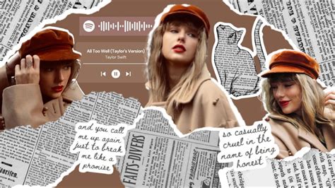 taylor swift wallpaper all too well red aesthetic en 2023 | Estilo ...