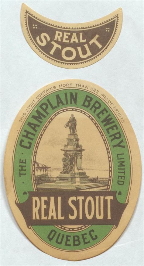 Real Stout | Creator: The Champlain Brewery Limited Title: R… | Flickr