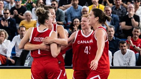 Canada's women's 3x3 basketball team wins FIBA series stop in Montreal ...