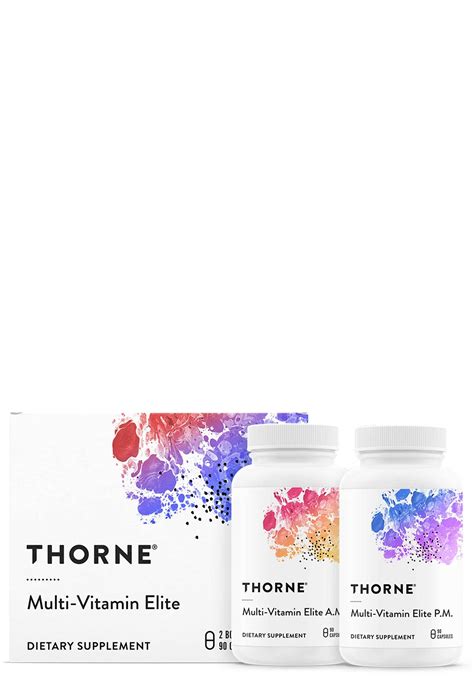 Thorne Research Multi-Vitamin Elite – Supplement First