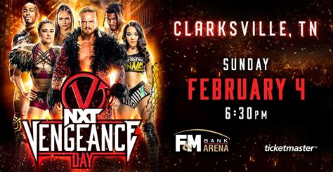 NXT Vengeance Day | F&M Bank Arena