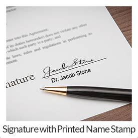 Signature Stamps For Signing Checks | Arts - Arts