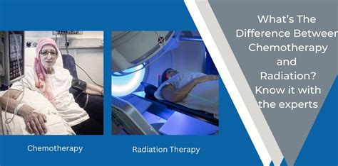 chemotherapy vs. radiotherapy