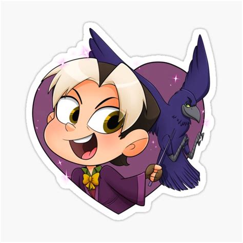 "Cedric and Wormwood" Sticker for Sale by ReeArt | Redbubble