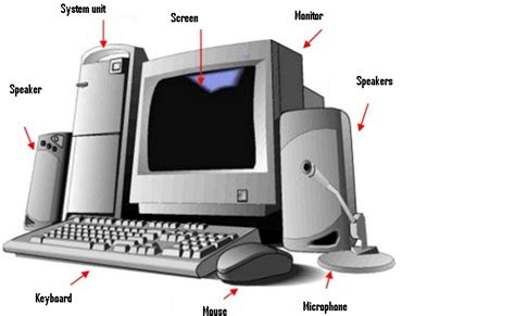 Modul d'angles M9: Computer parts diagram