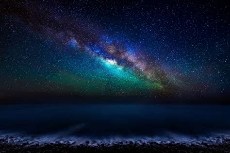 Wallpaper Night Milky Way Starry Sky Stars - vrogue.co
