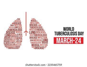 World Tuberculosis Day Poster Design Stock Vector (Royalty Free) 2235465759 | Shutterstock