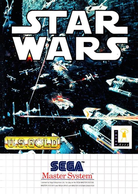 Star Wars (1993) SEGA Master System box cover art - MobyGames