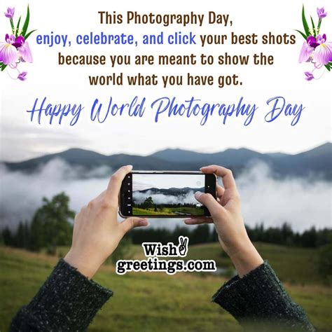 World Photography Day Messages Quotes - Wish Greetings