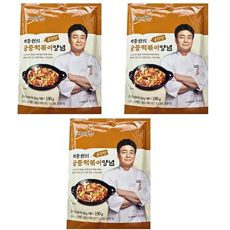 Buy Baek Jong Won Gungjung Tteokbokki Sweet soy Sauce (Korean Royal ...