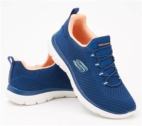 "As Is"Skechers Washable Bungee Slip-On Sneaker - Summits Fast ...