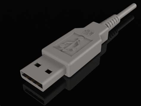 USC cable free 3D model | CGTrader