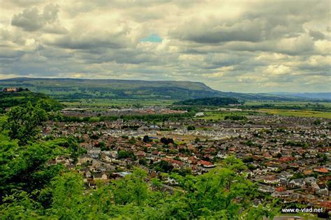 Stirling, Scotland - Beautiful panorama view of Stirling from Abbey ...