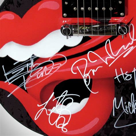 Rolling Stones // Band Autographed Guitar - RARE-T - Touch of Modern