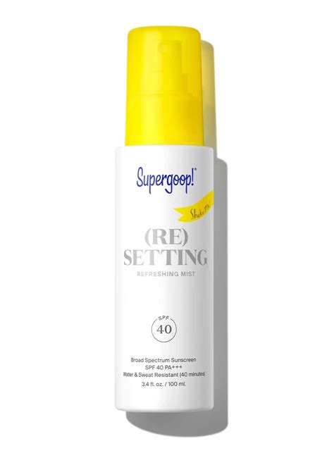 The 8 Best Setting Sprays With SPF | Who What Wear