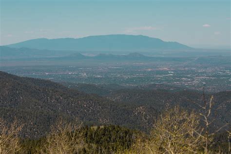 Santa Fe, New Mexico Adobe Architecture and Mountain Landscapes