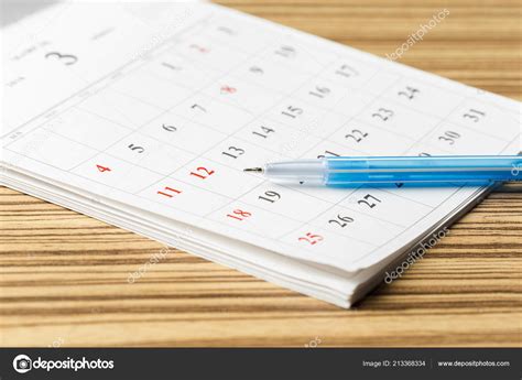 Calendar Table — Stock Photo © Fotofabrika #213368334