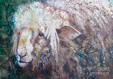 Lost Sheep Painting by Debi Bond - Fine Art America