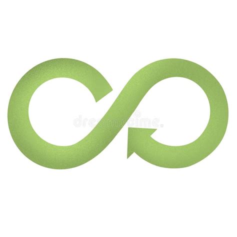 Circular Economy Symbol. Sustainable Development Stock Illustration - Illustration of ...