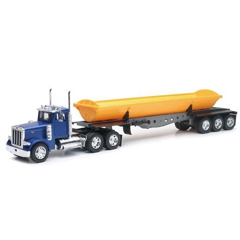 New-Ray 1:32 Scale Peterbilt Model 379 Side Dump Truck