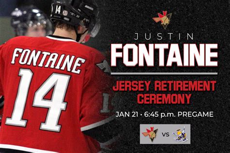 Pontiacs to Honour Fontaine with Jersey Retirement | Bonnyville Pontiacs