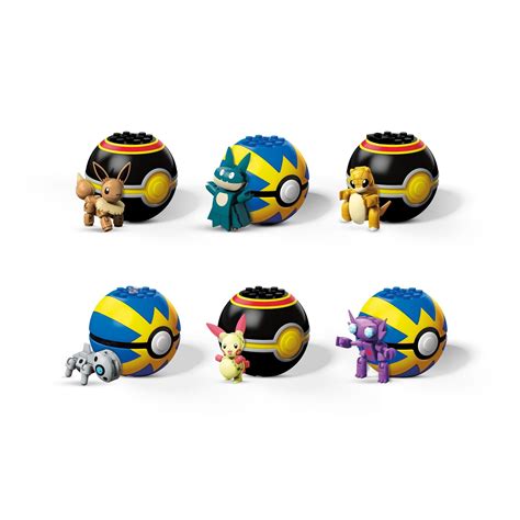 Mega Construx Pokemon Buildable Poke Ball (Styles May Vary) - Walmart.com - Walmart.com