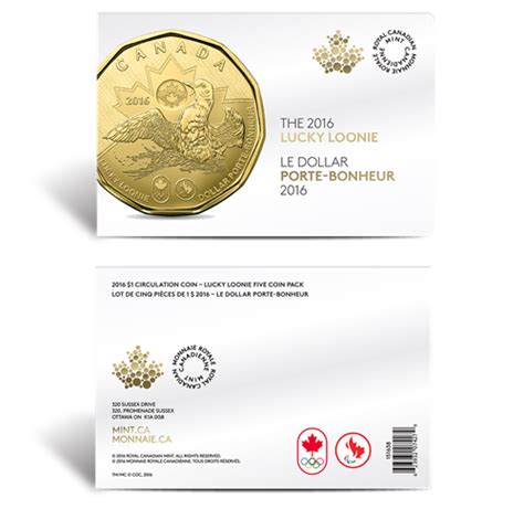 Lucky Loonie Coin Pack (2016) | The Royal Canadian Mint