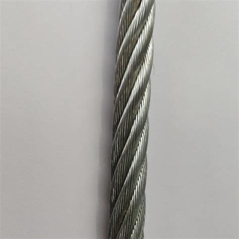 Electro Galvanized Steel Wire Rope 6X19+FC Lifting Wire Rope - China Galvanzied and Binding