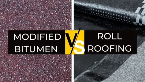 Modified Bitumen vs. Roll Roofing - Yea Big