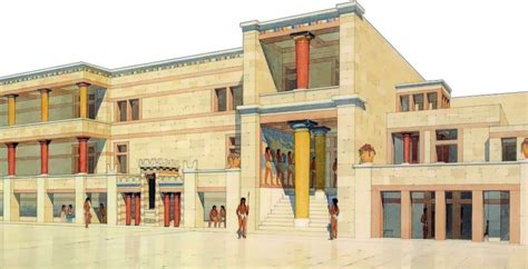 Knossos Palace & Archaeological Site, Crete island, Greece:The Palace