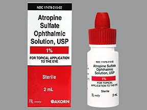 atropine ophthalmic Drug information on Uses, Side Effects, Interactions, and User Reviews on RxList