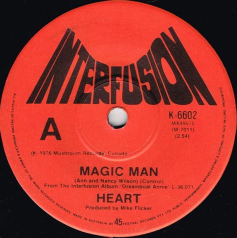 Heart – Magic Man (1976, Vinyl) - Discogs